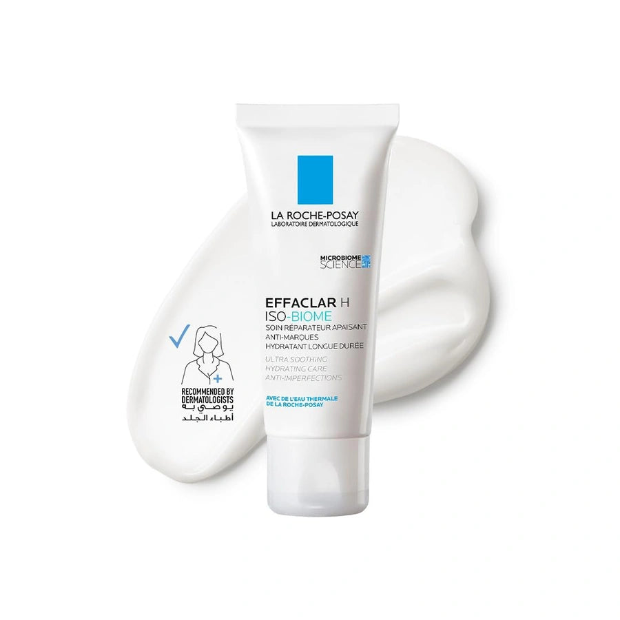 La Roche-Posay Effaclar H Isobayum Moisturizing Cream for Oily and Acne-Prone Skin, 40 ml