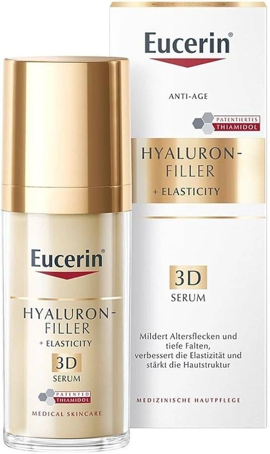 Eucerin Hyaluron Filler Serum + 3D Elasticity + Gift Box, Cream 30ml