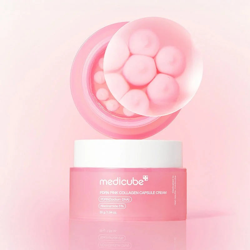 MediCube's luxurious, complete skincare routine renews, hydrates, enhances elasticity, and banishes wrinkles – for truly glass-like skin.