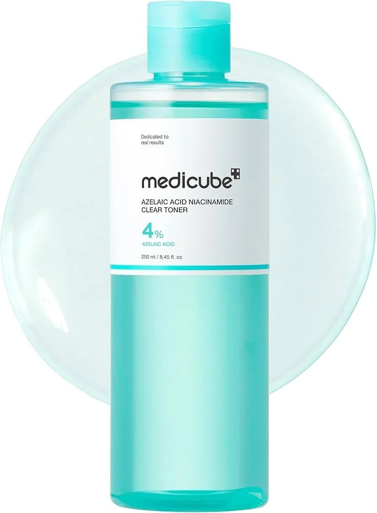 Medicube Azelaic Acid + Niacinamide Toner - Clears skin and reduces blemishes and pimples