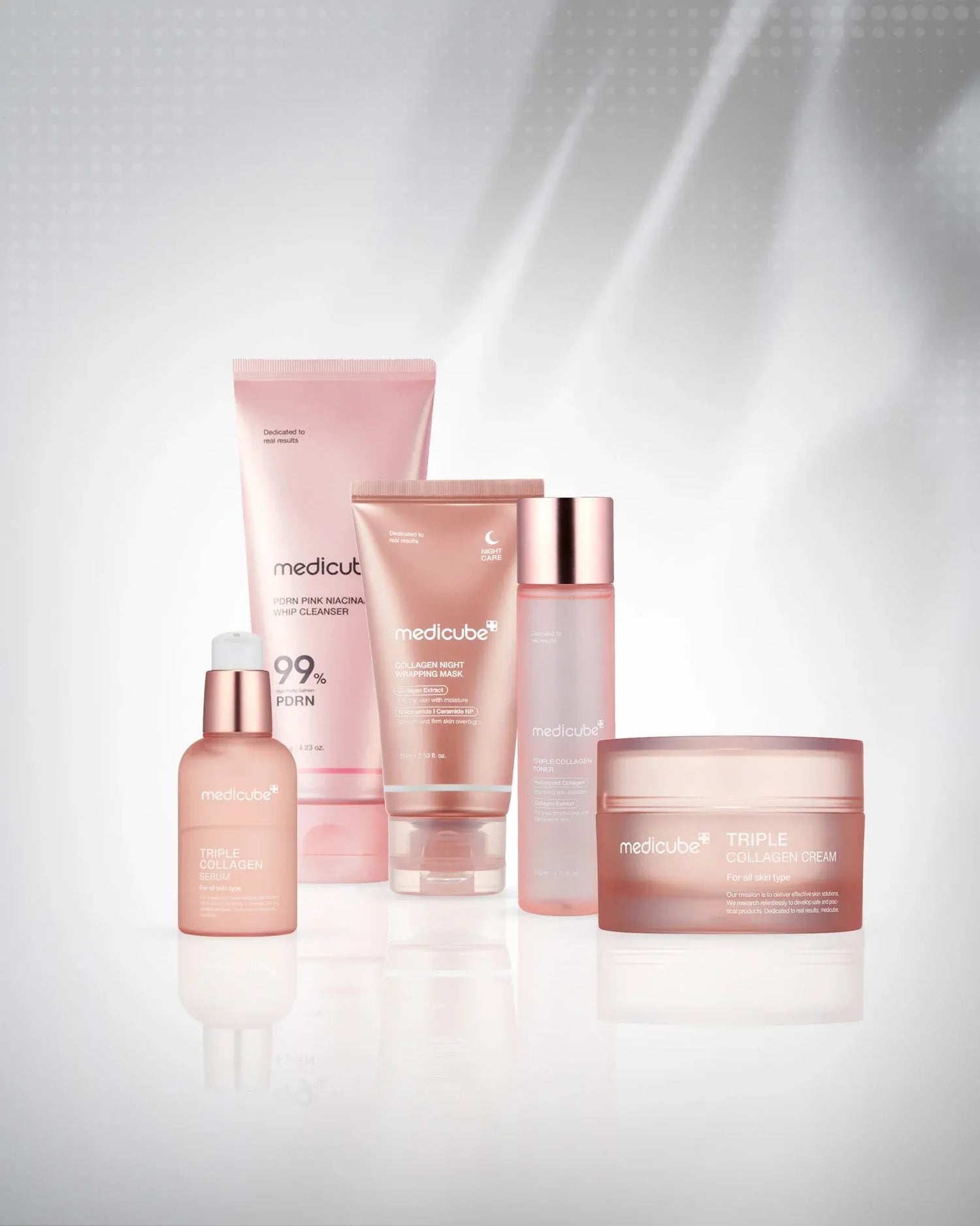 Medicube's Complete Care and Luxury Radiance Package