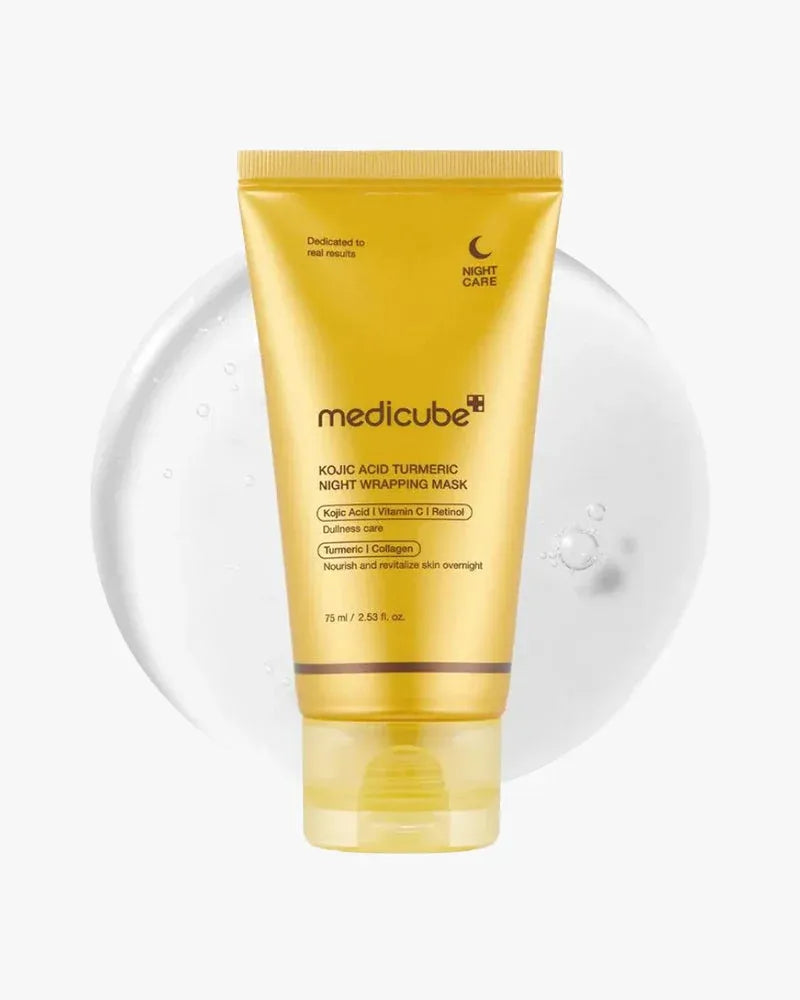 Medicube Night Mask with Kojic Acid and Turmeric for Skin Brightening