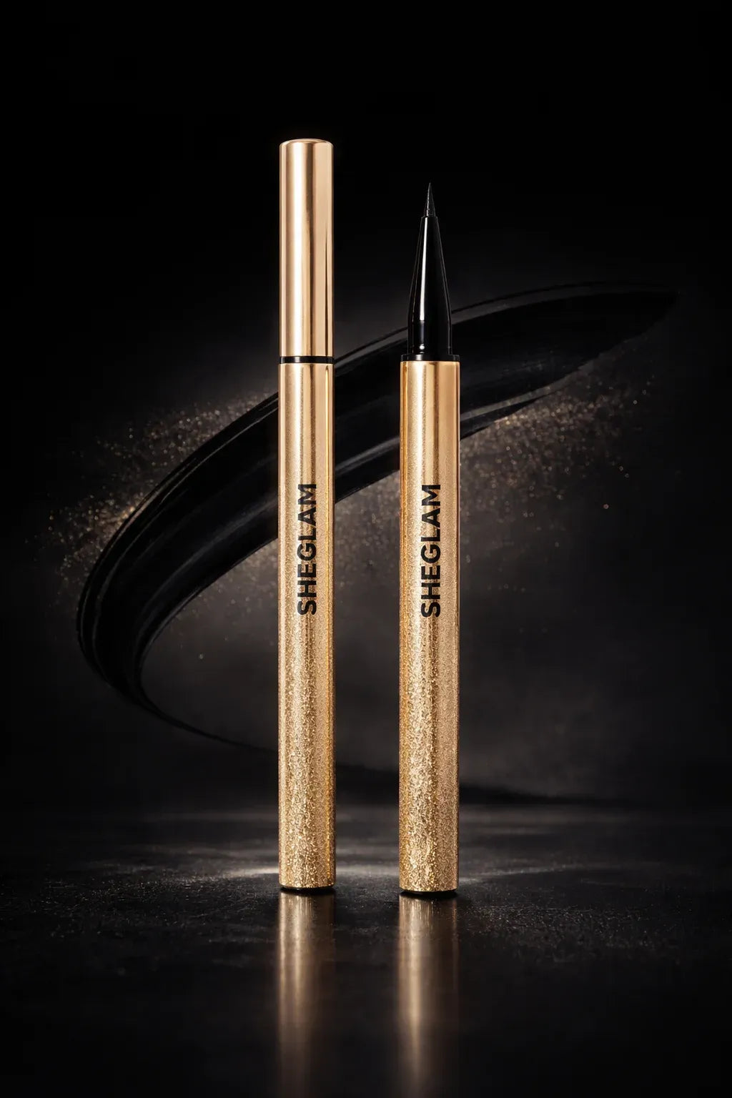 Sheglam Black Eyeliner – with a soft brush and waterproof
