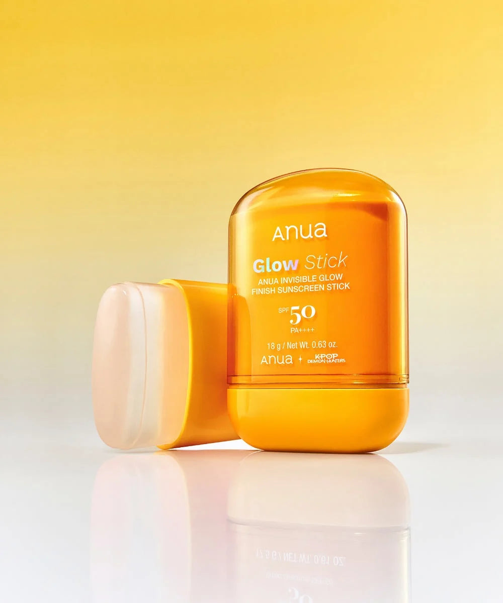 Sunscreen stick with an invisible glow touch from Anwa
