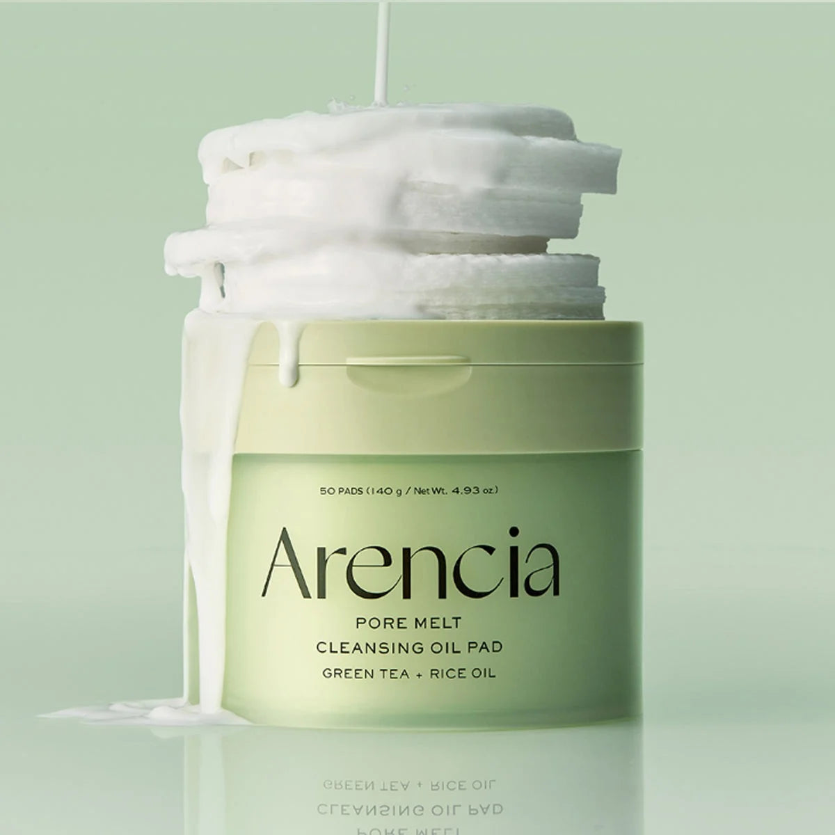 Arencia "Pour Melt Mochi" Oil Cleanser - Melts Waterproof Makeup & Cleanses Pores