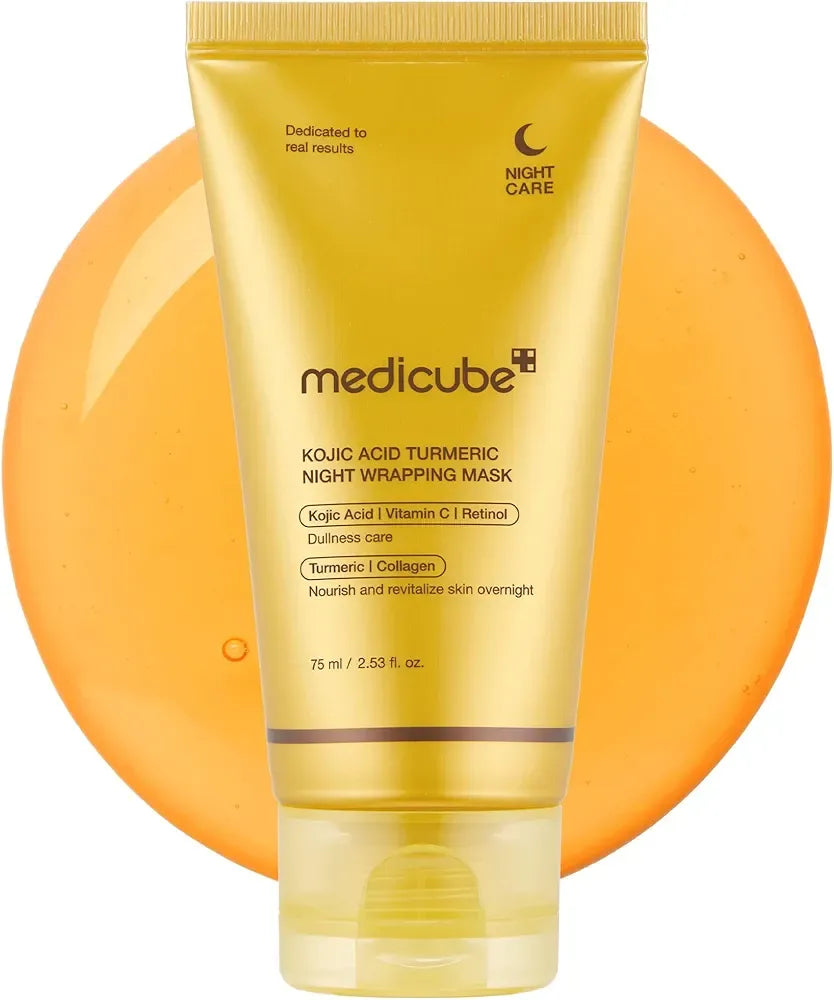 Medicube Night Mask with Kojic Acid and Turmeric for Skin Brightening