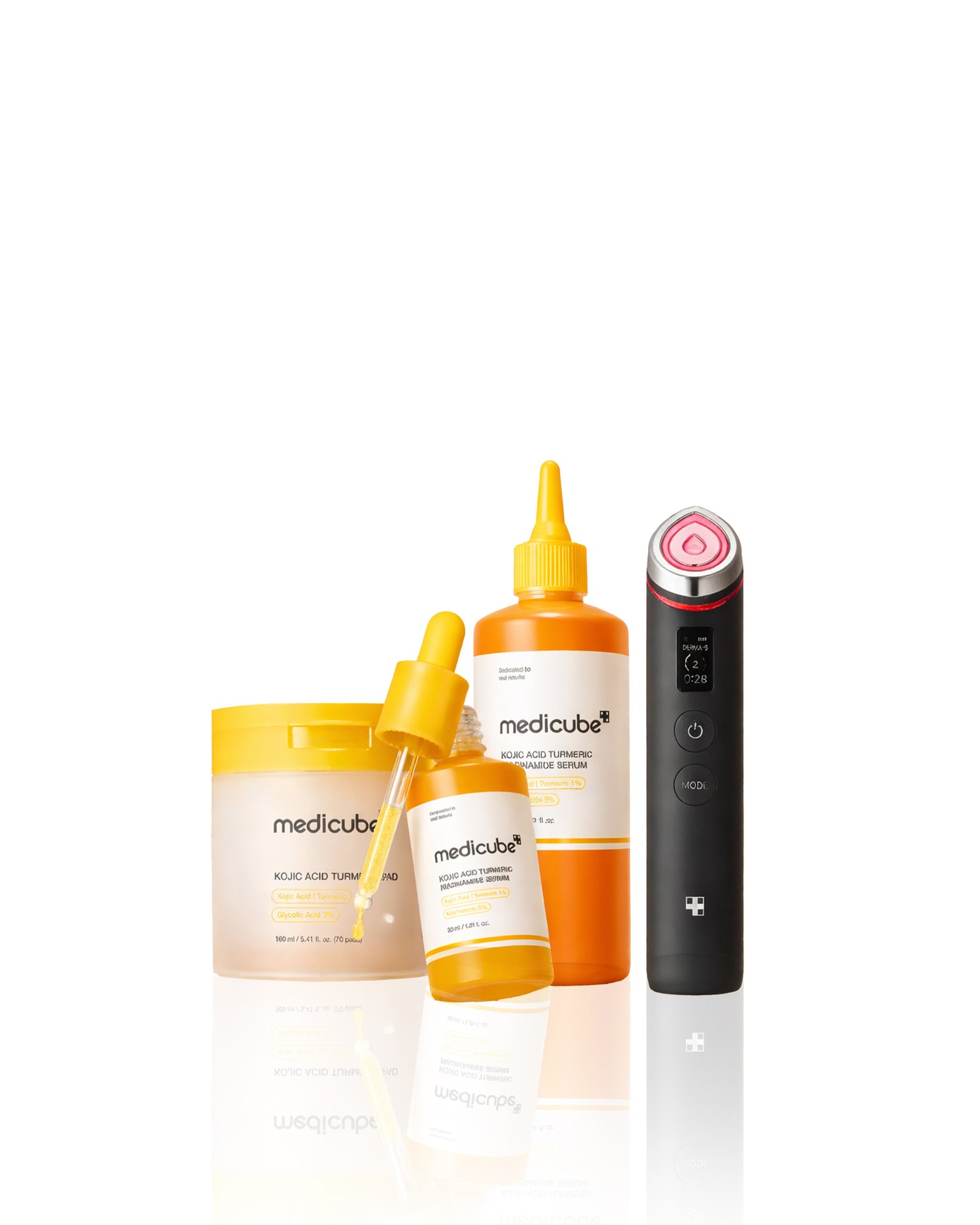 MediCube's secret routine for celebrities, used to brighten and illuminate the skin in record time