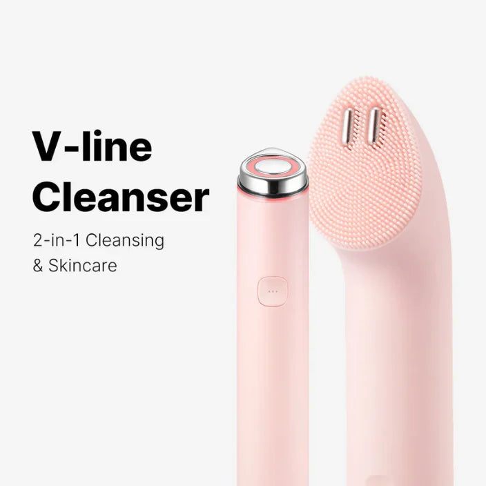 AGE-R Booster Facial Cleansing Device Pink (Mini Plus) + Medicube AGE-R Booster Pro Mini