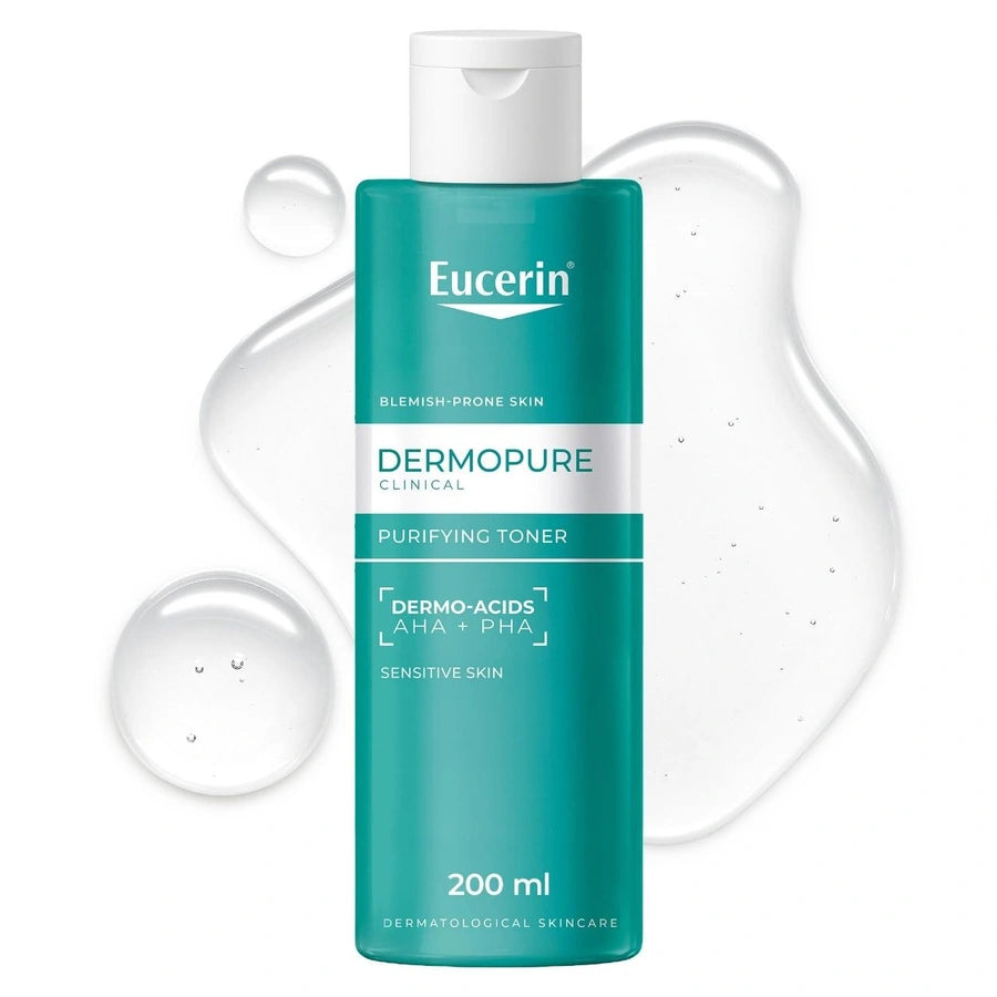 Eucerin Dermopurifier Toner for Acne-Prone Skin, 200ml