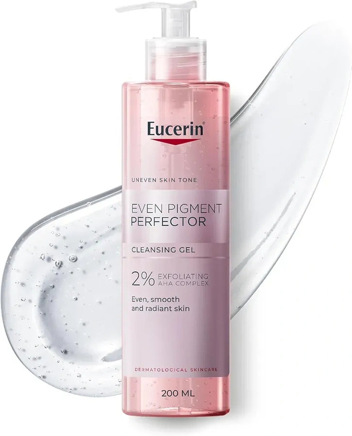 Eucerin Even Pigment Perfector Cleansing and Exfoliating Gel, 200ml