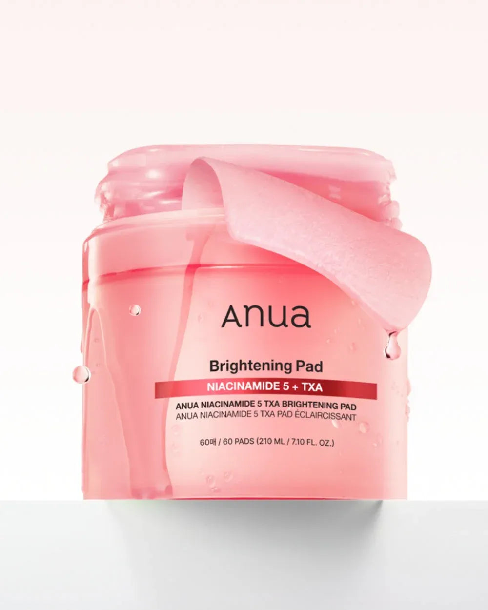 Anwa (pink) brightening and even skin tone pads – clear daily radiance