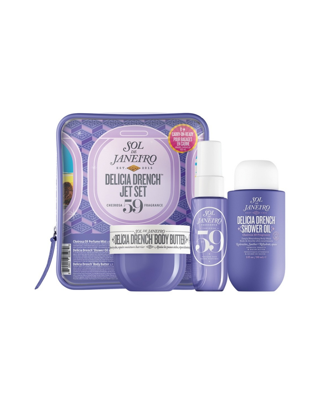 Sol de Janeiro Delicia Drunch - Intense hydration and skin barrier repair with a fragrant scent